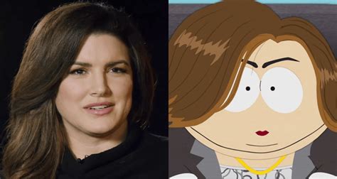 gina carano south park|Gina Carano Weighs In On ‘South Park: Joining The。